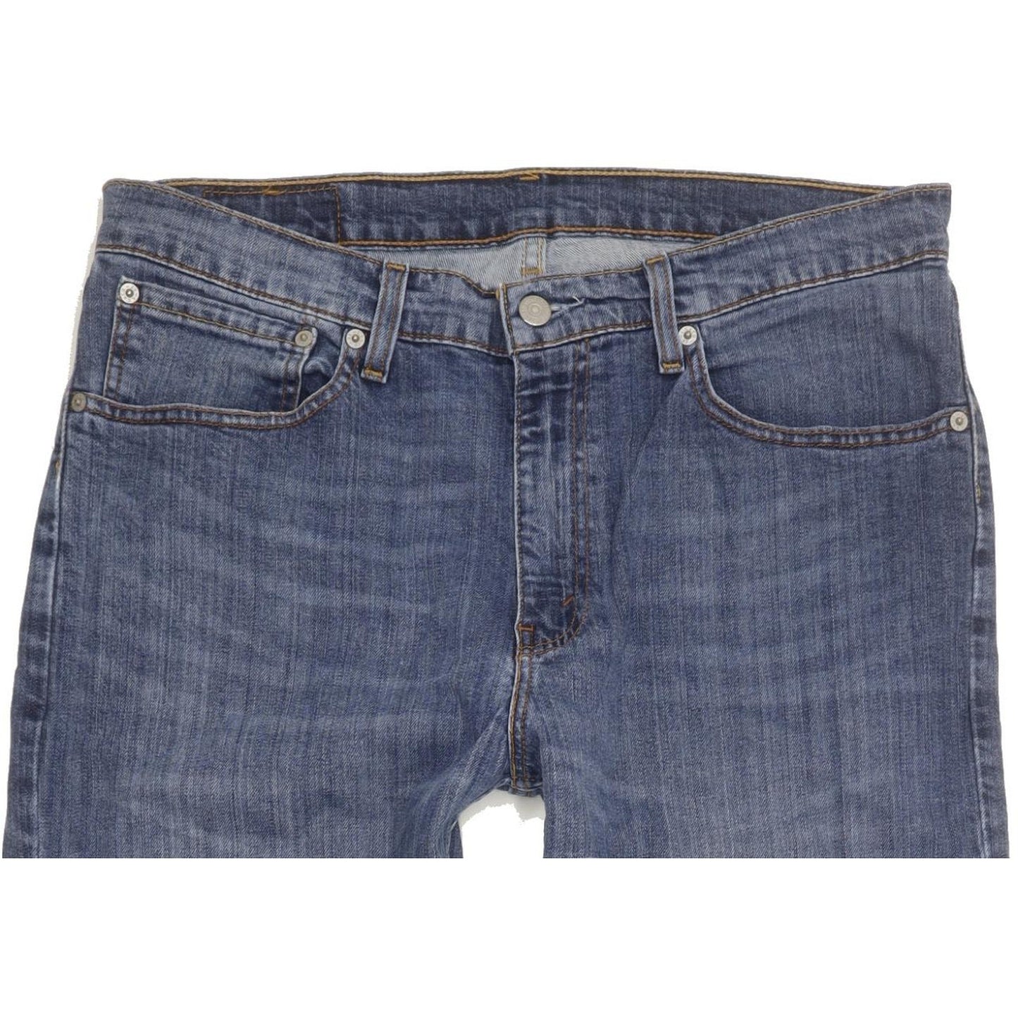 Levi's 751 Men Blue Straight Regular Stretch Jeans W34 L31