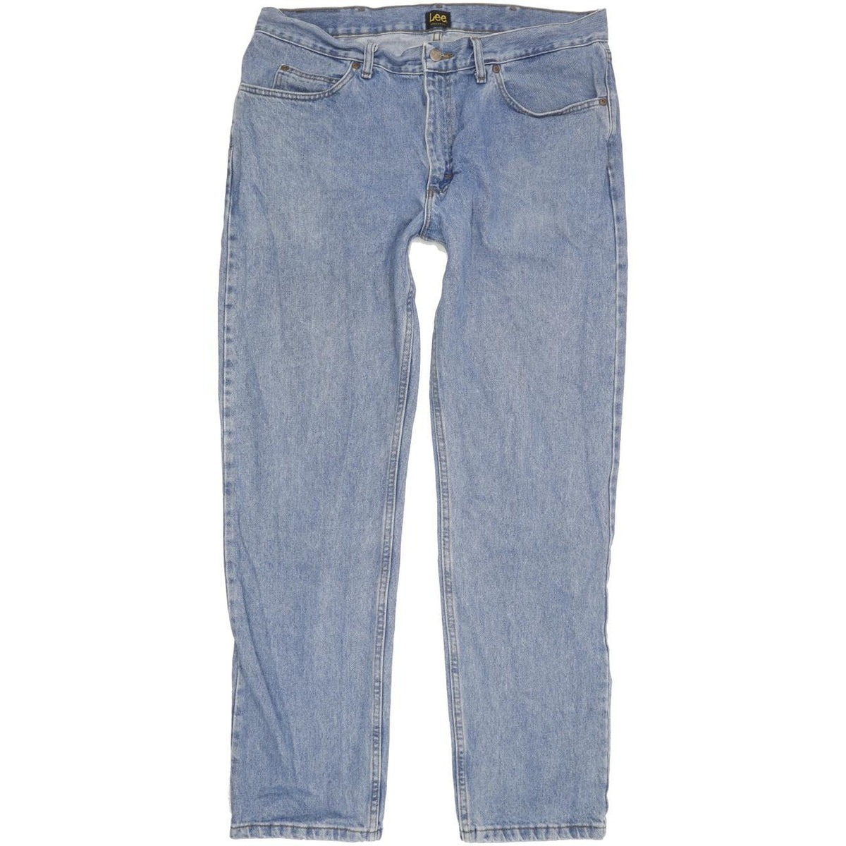 Lee Men Blue Straight Regular Jeans W38 L33