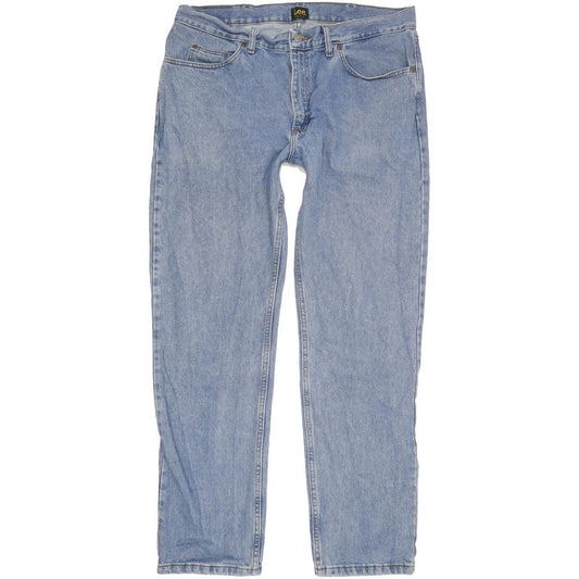 Lee Men Blue Straight Regular Jeans W38 L33