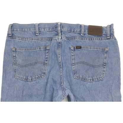 Lee Men Blue Straight Regular Jeans W38 L33