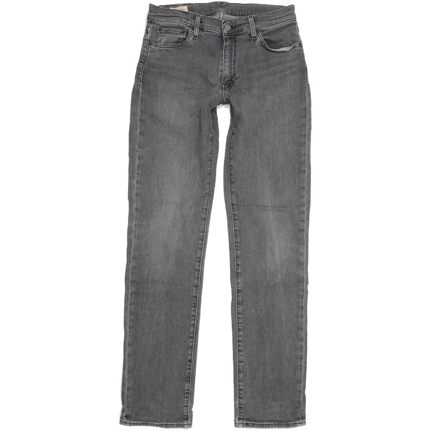 Levi's 511 Men Grey Straight Slim Stretch Jeans W30 L34