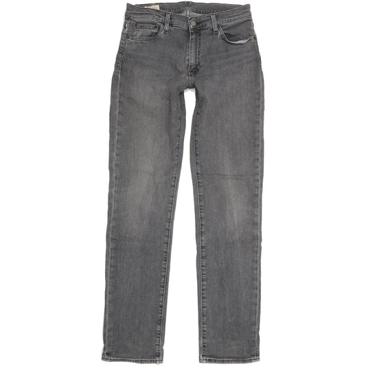 Levi's 511 Men Grey Straight Slim Stretch Jeans W30 L34