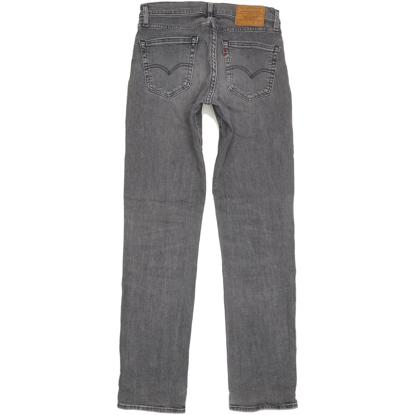 Levi's 511 Men Grey Straight Slim Stretch Jeans W30 L34
