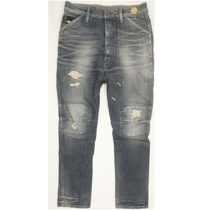 G-Star Dean Blue Tapered Loose Jeans High Waisted W28 L30