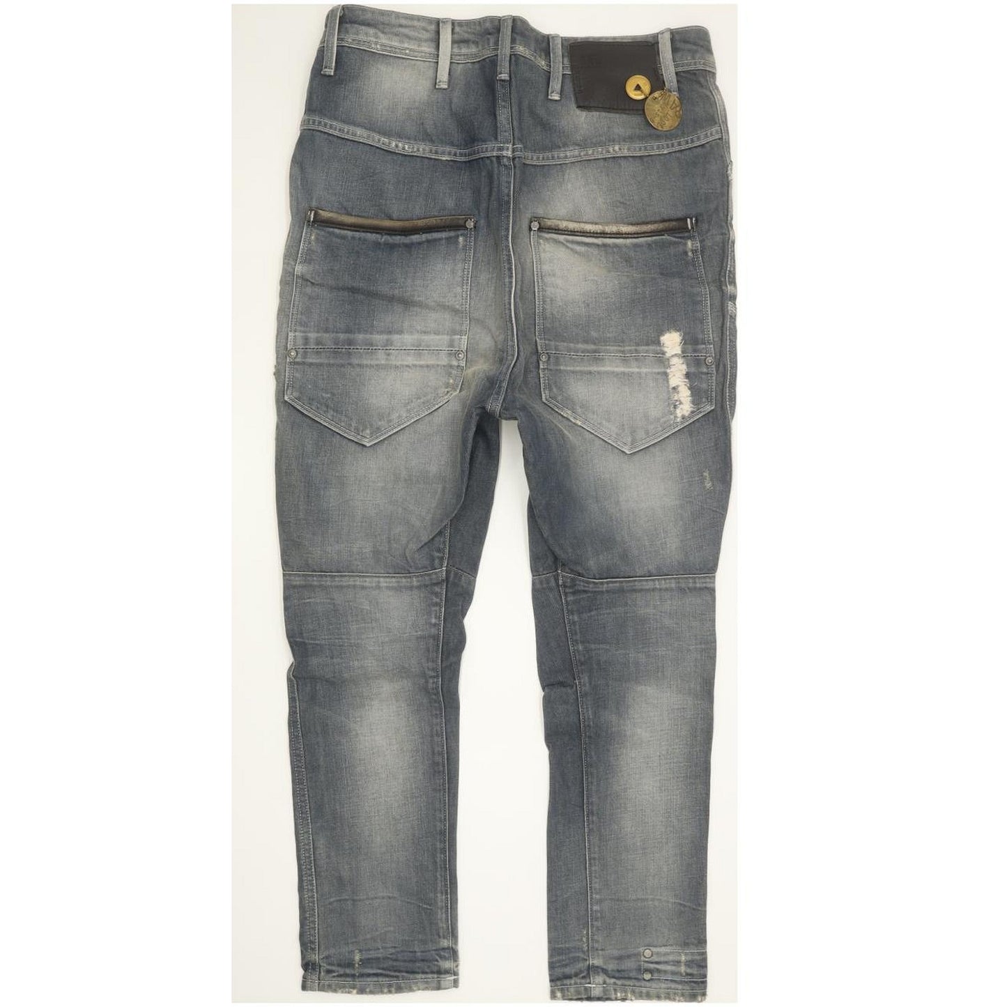 G-Star Dean Blue Tapered Loose Jeans High Waisted W28 L30
