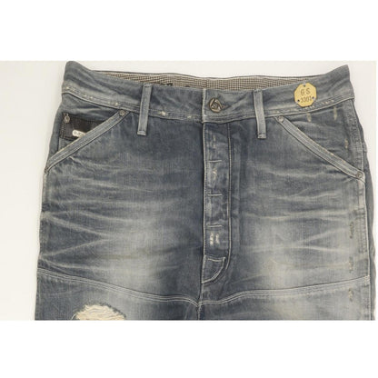 G-Star Dean Blue Tapered Loose Jeans High Waisted W28 L30