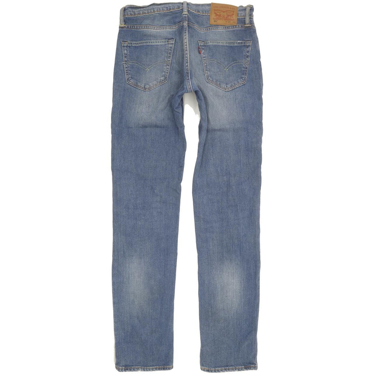 Levi's 511 Men Blue Straight Slim Stretch Jeans W30 L33