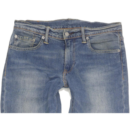 Levi's 511 Men Blue Straight Slim Stretch Jeans W30 L33