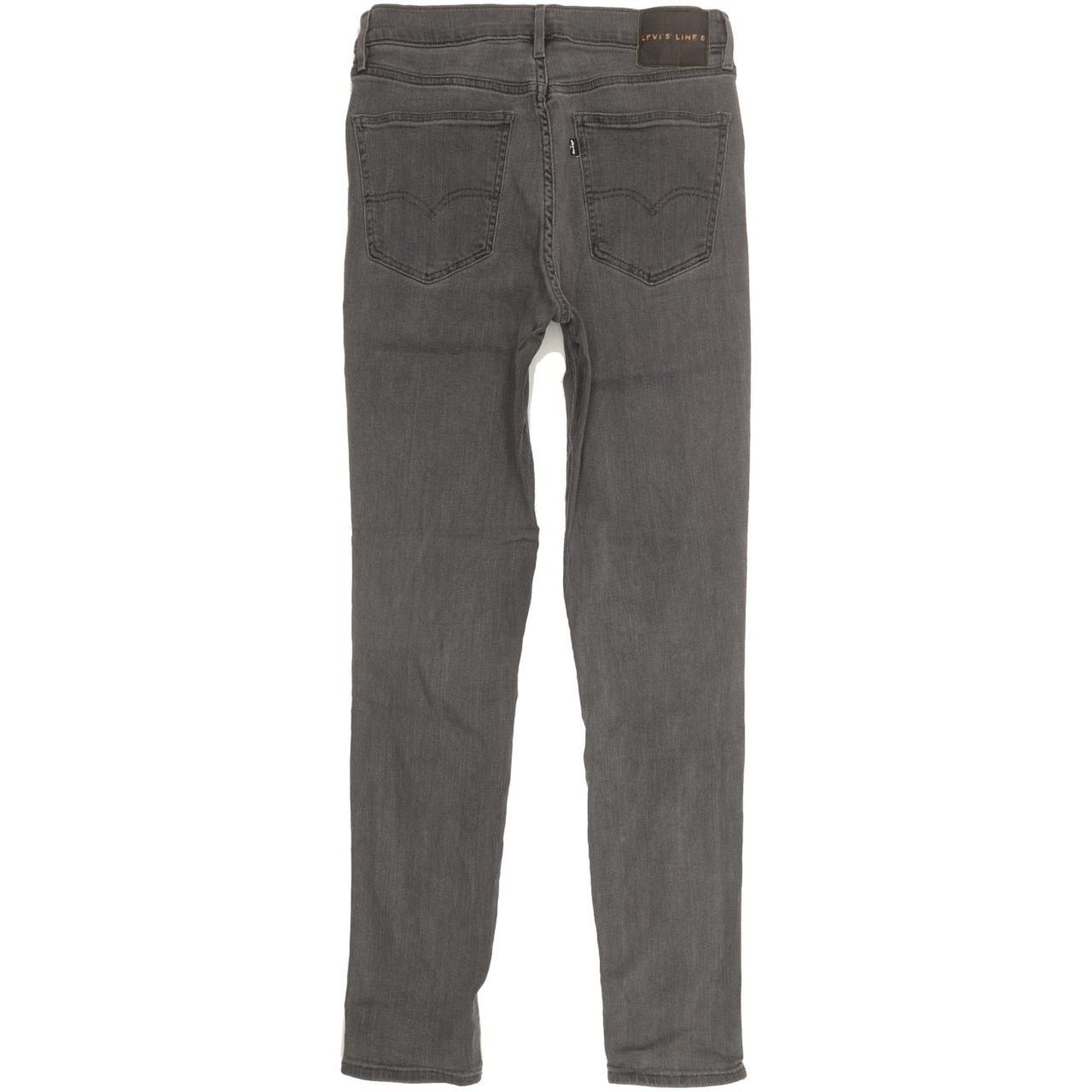 Levi's Line 8 Grey Skinny Slim Stretch Jeans High Waisted W29 L30