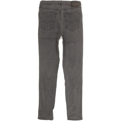 Levi's Line 8 Grey Skinny Slim Stretch Jeans High Waisted W29 L30