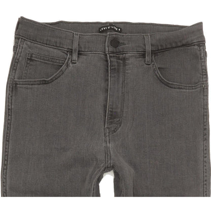 Levi's Line 8 Grey Skinny Slim Stretch Jeans High Waisted W29 L30