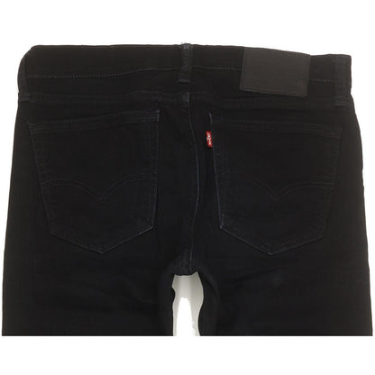 Levi's 510 Men Black Skinny Slim Stretch Jeans W31 L31