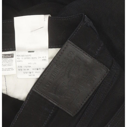 Levi's 510 Men Black Skinny Slim Stretch Jeans W31 L31