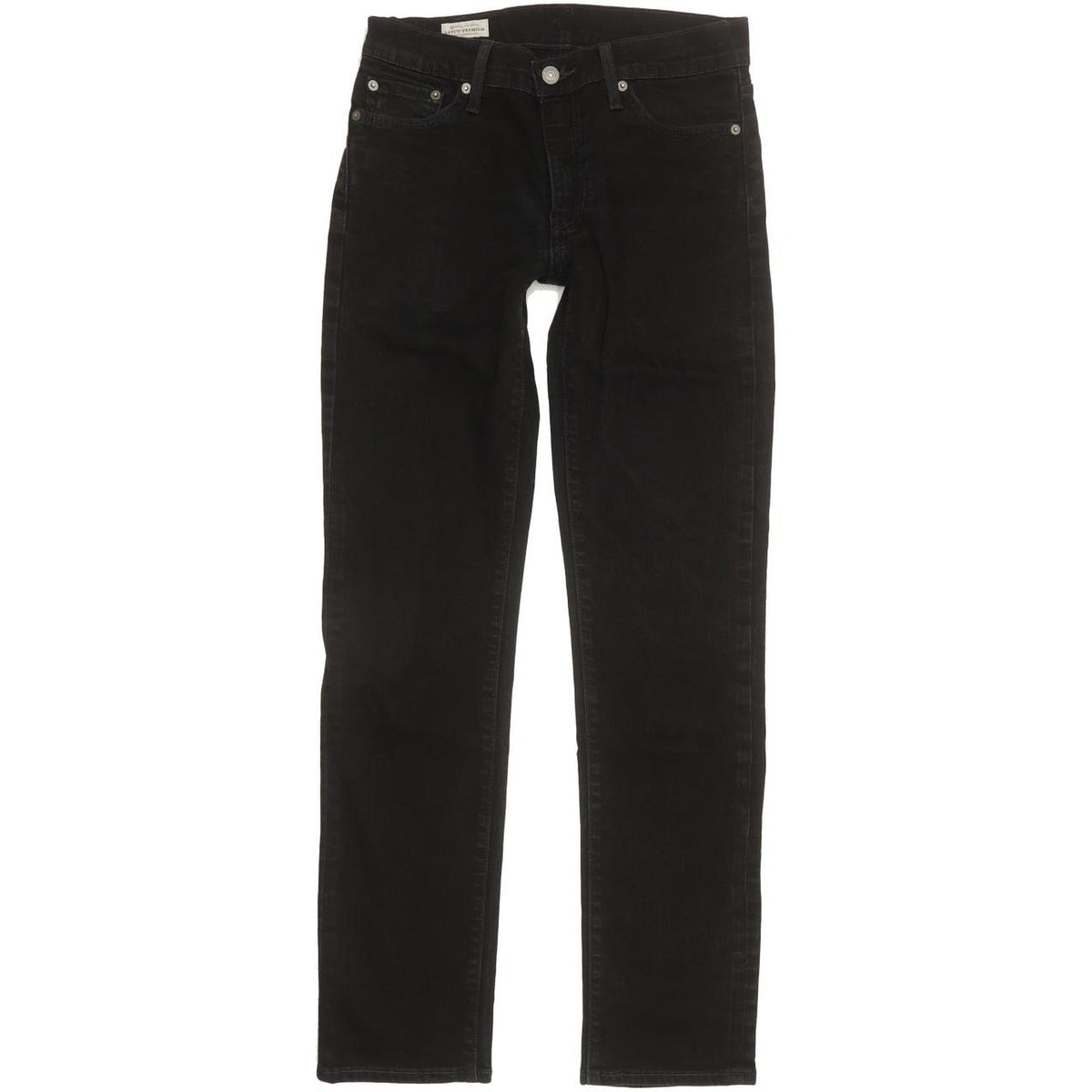 Levi's 511 Men Black Straight Slim Stretch Jeans W30 L31