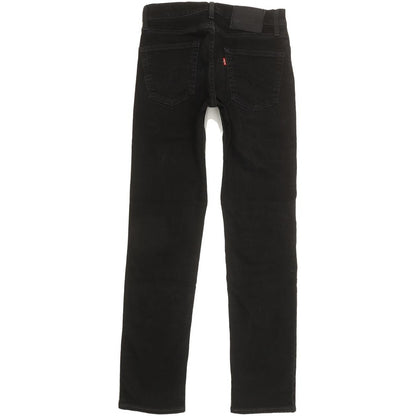 Levi's 511 Men Black Straight Slim Stretch Jeans W30 L31