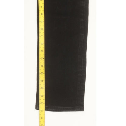 Levi's 511 Men Black Straight Slim Stretch Jeans W30 L31