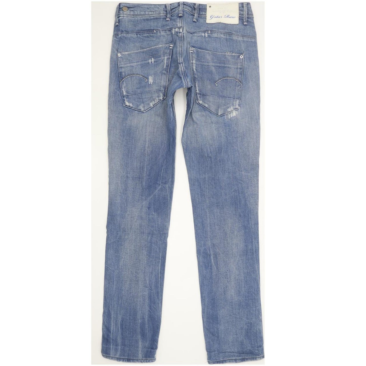 G-Star Low T Women Blue Tapered Slim Stretch Jeans W27 L30