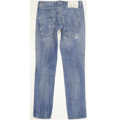 G-Star Low T Women Blue Tapered Slim Stretch Jeans W27 L30
