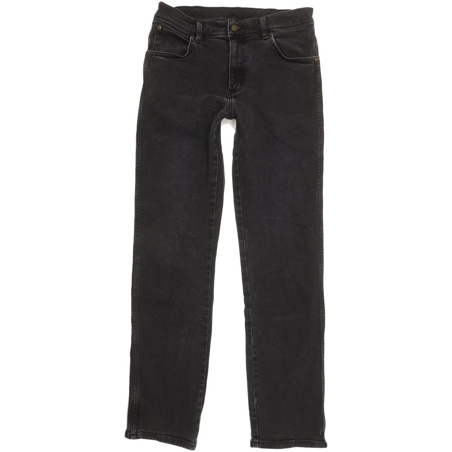 Wrangler Men Black Straight Regular Stretch Jeans W31 L31