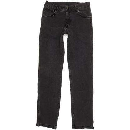 Wrangler Men Black Straight Regular Stretch Jeans W31 L31