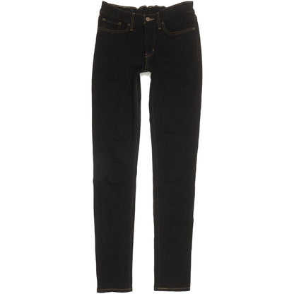 Levi's Women Black Skinny Slim Jeans W24 L32