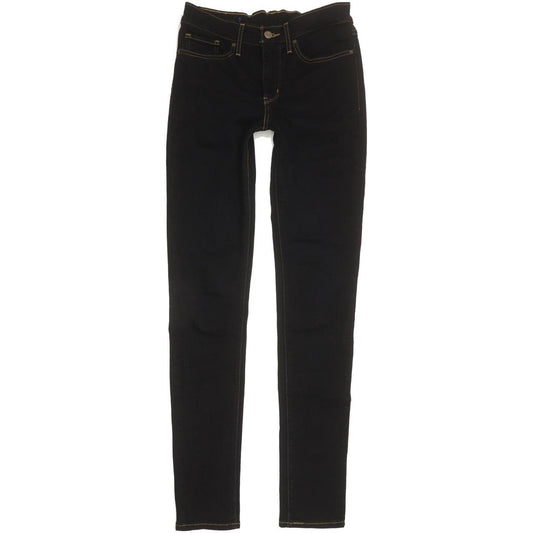 Levi's Women Black Skinny Slim Jeans W24 L32