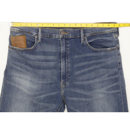Levi's 512 Men Blue Tapered Slim Stretch Jeans W39 L25