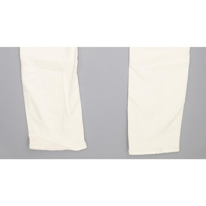 G-Star Women White Straight Slim Stretch Jeans W28 L32