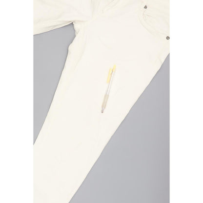 G-Star Women White Straight Slim Stretch Jeans W28 L32