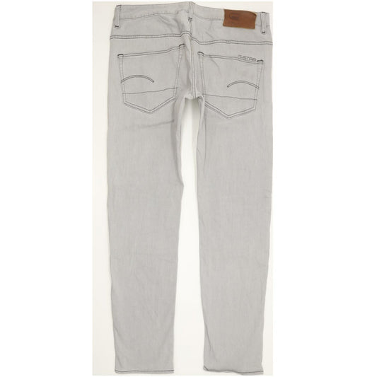 G-Star Type C 3D Men Grey Tapered Loose Stretch Jeans W32 L31