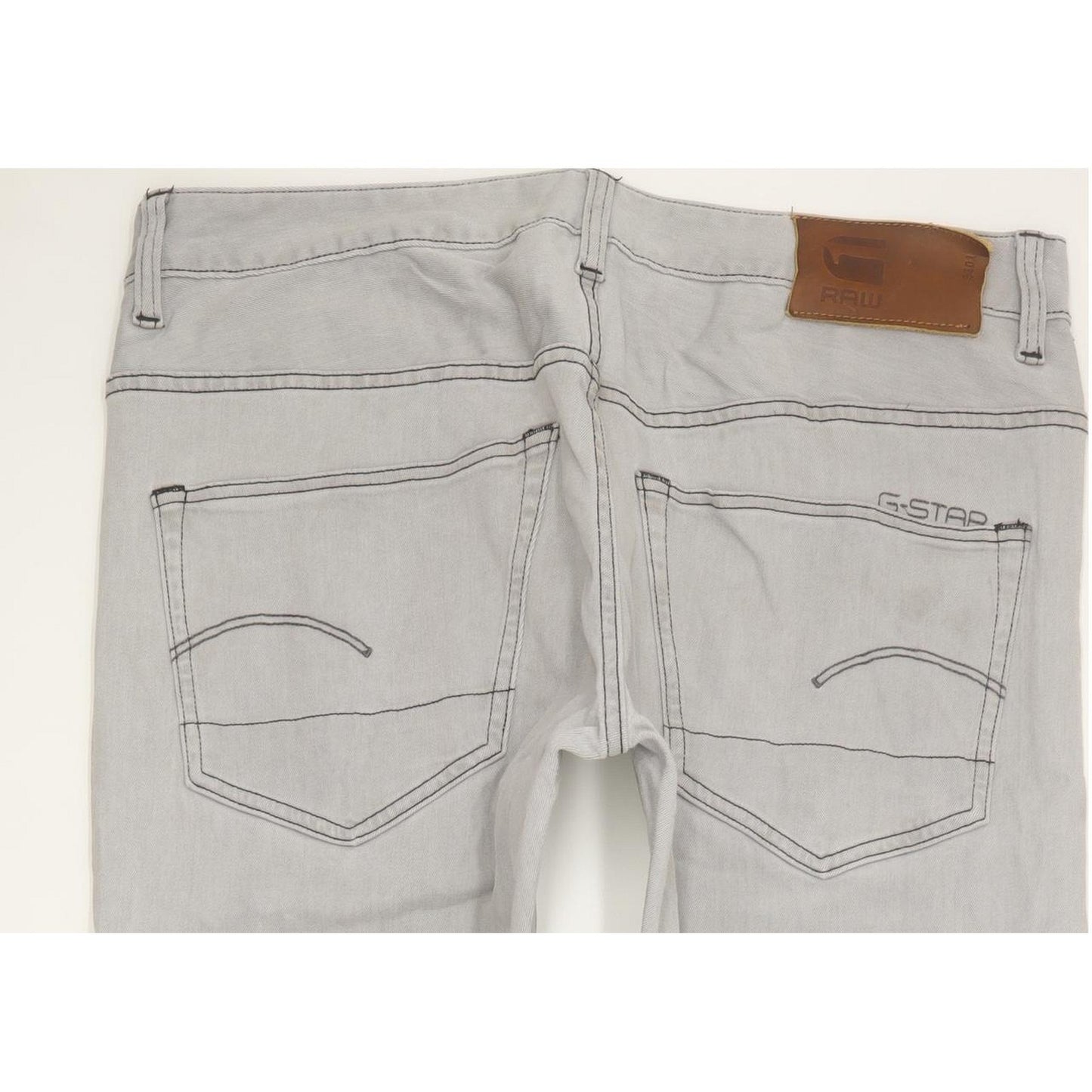G-Star Type C 3D Men Grey Tapered Loose Stretch Jeans W32 L31