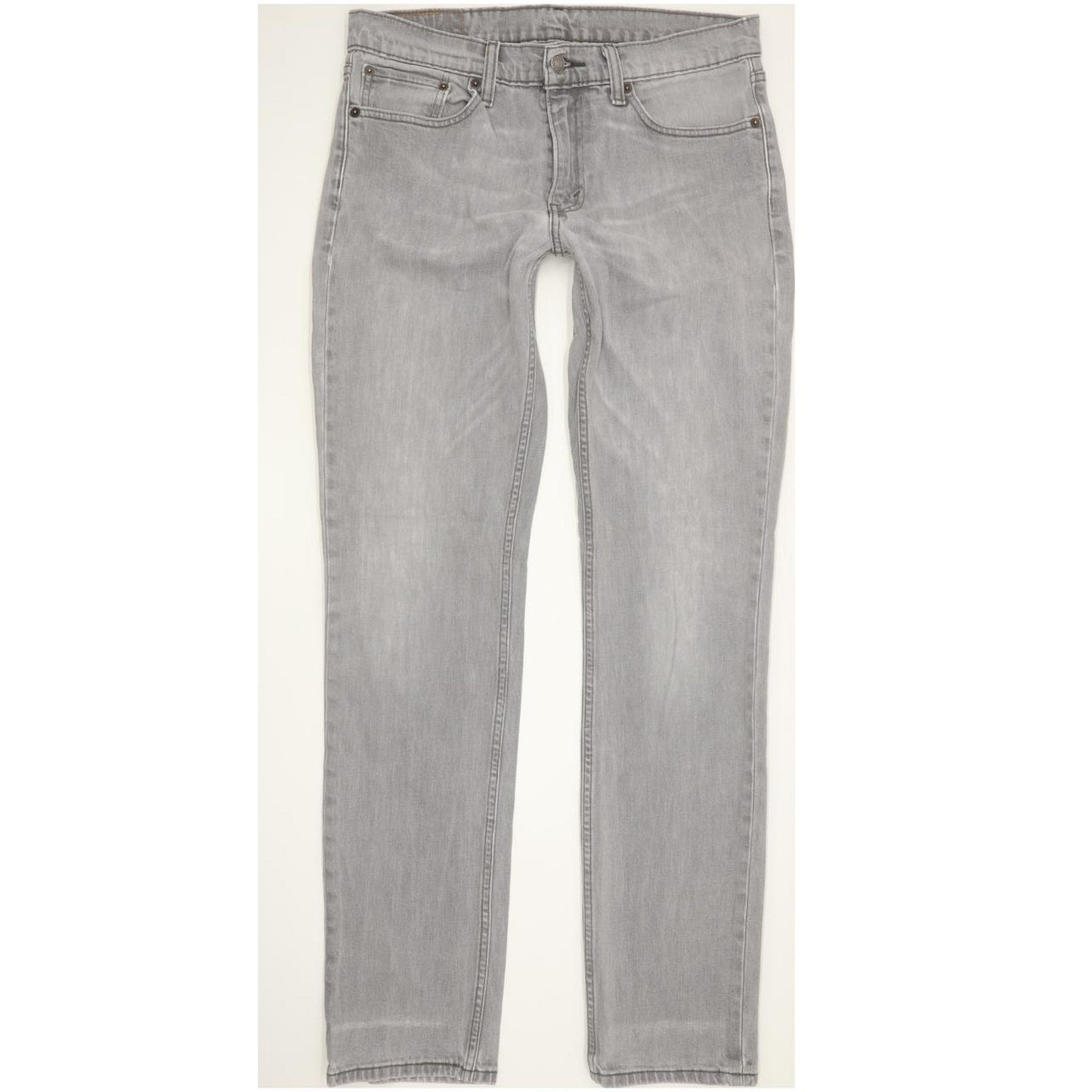 Levi's 511 Men Grey Straight Slim Jeans W32 L33