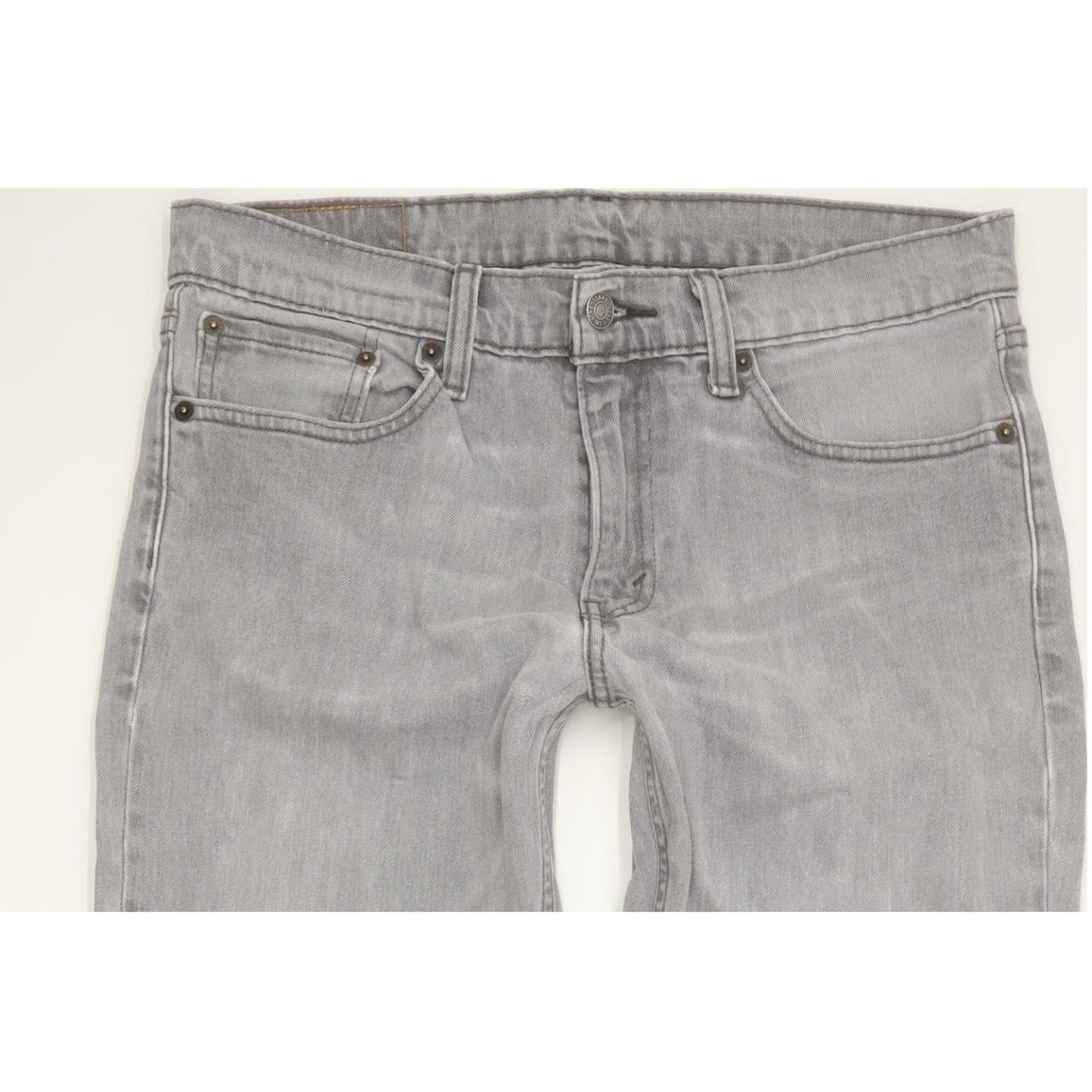 Levi's 511 Men Grey Straight Slim Jeans W32 L33