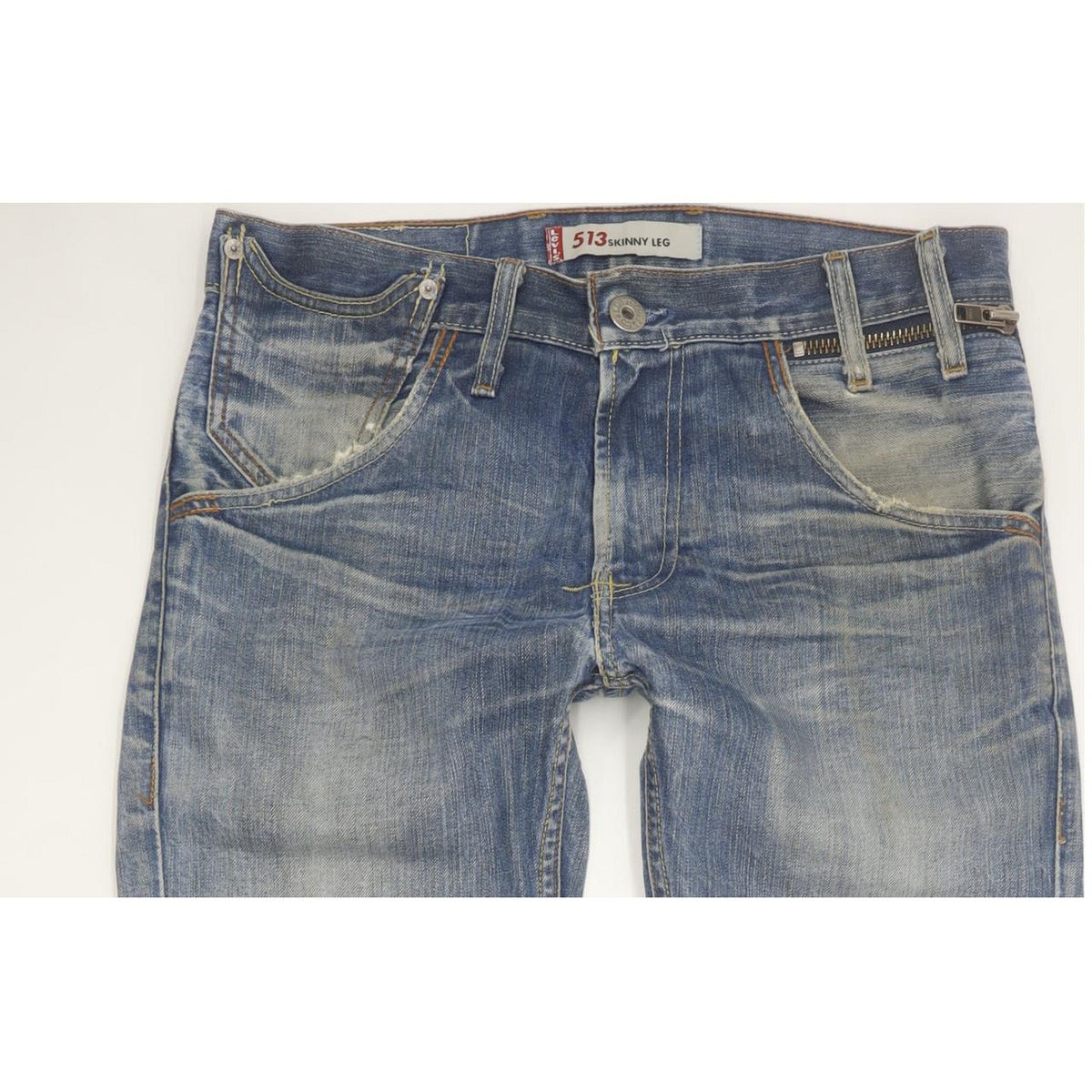 Levi's 513 Men Blue Skinny Slim Jeans W31 L34