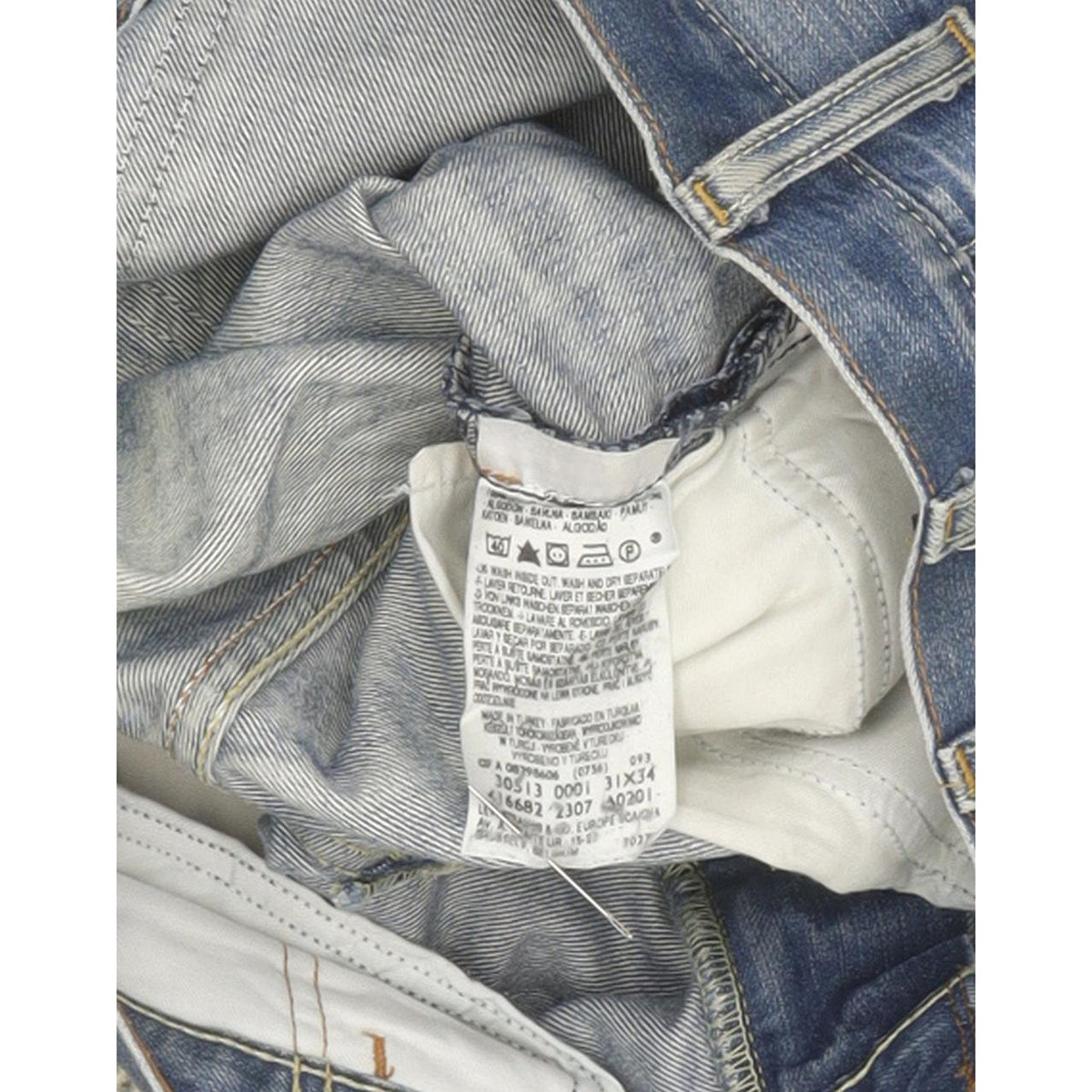 Levi's 513 Men Blue Skinny Slim Jeans W31 L34