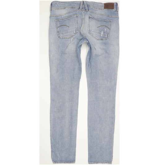 G-Star Lynn Women Blue Skinny Slim Stretch Jeans W31 L32