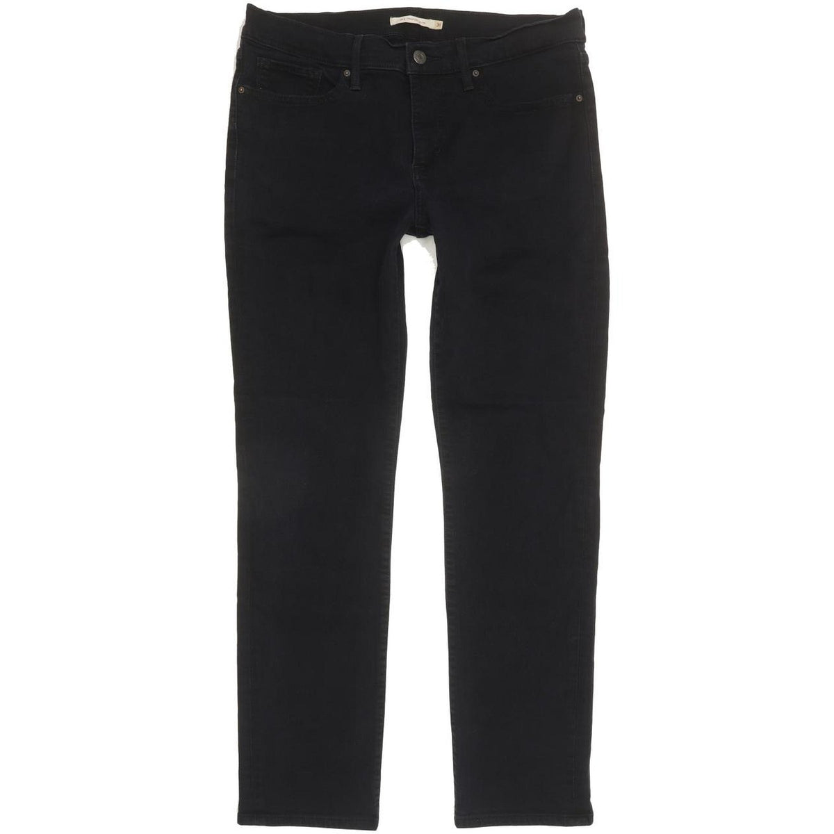 Levi's 312 Shaping Women Black Straight Slim Jeans W31 L28