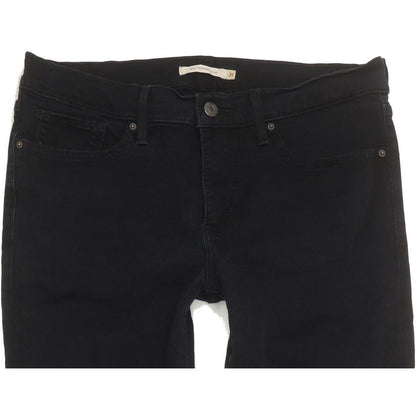 Levi's 312 Shaping Women Black Straight Slim Jeans W31 L28