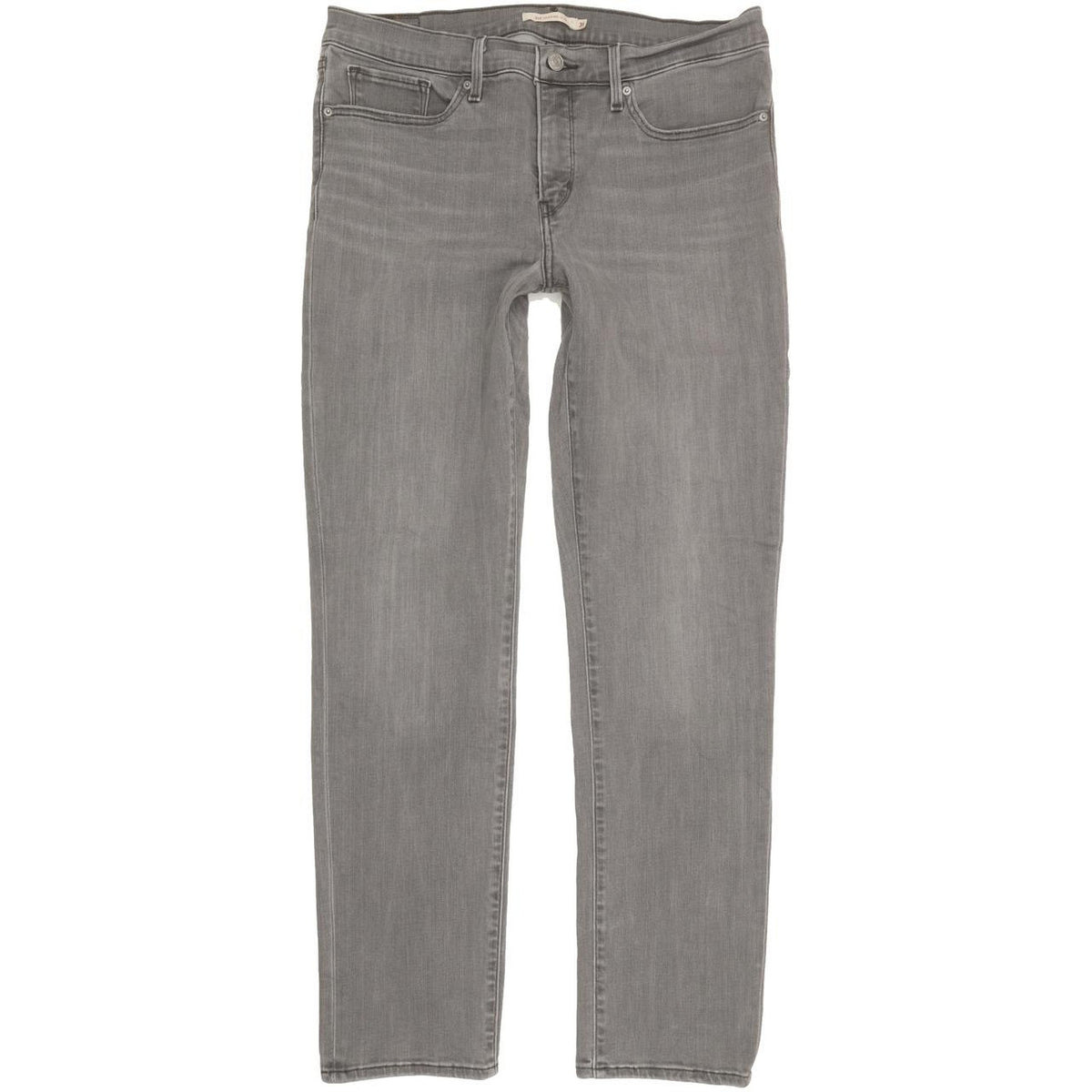 Levi's 312 Shaping Women Grey Straight Slim Stretch Jeans W31 L29