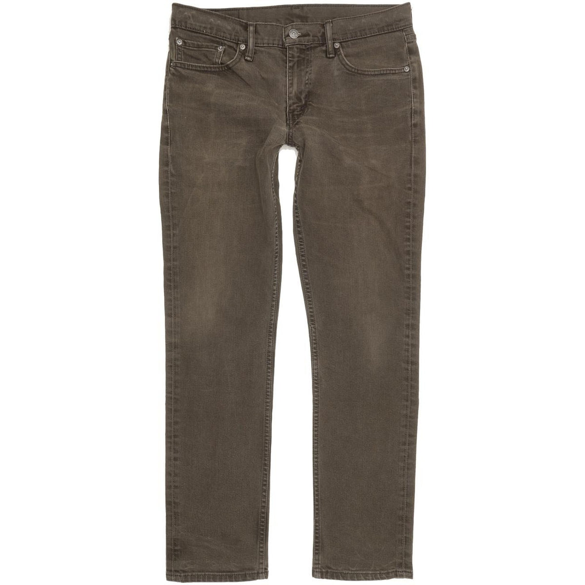 Levi's 511 Men Grey Straight Slim Jeans W33 L31