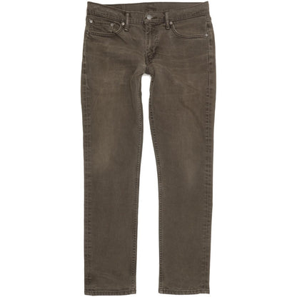 Levi's 511 Men Grey Straight Slim Jeans W33 L31