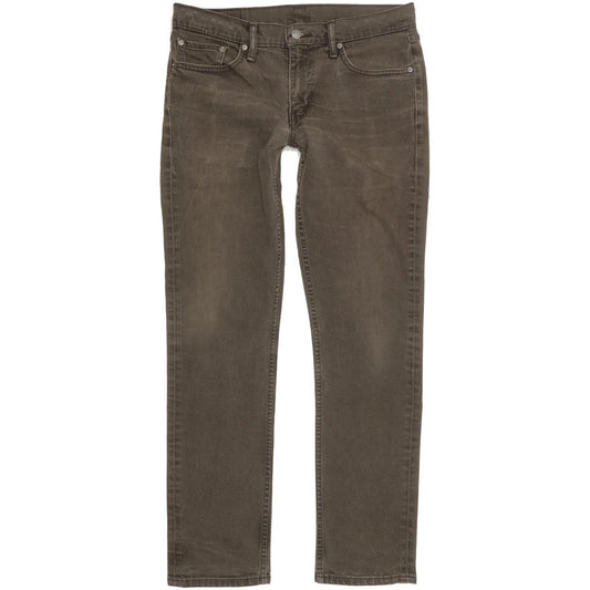 Levi's 511 Men Grey Straight Slim Jeans W33 L31