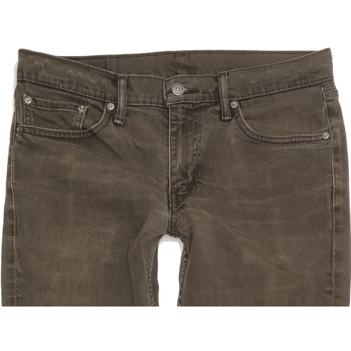 Levi's 511 Men Grey Straight Slim Jeans W33 L31