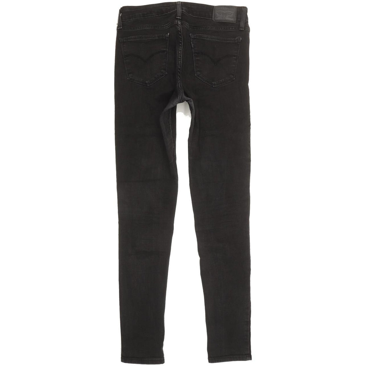 Levi's 711 Women Black Skinny Slim Stretch Jeans W27 L29