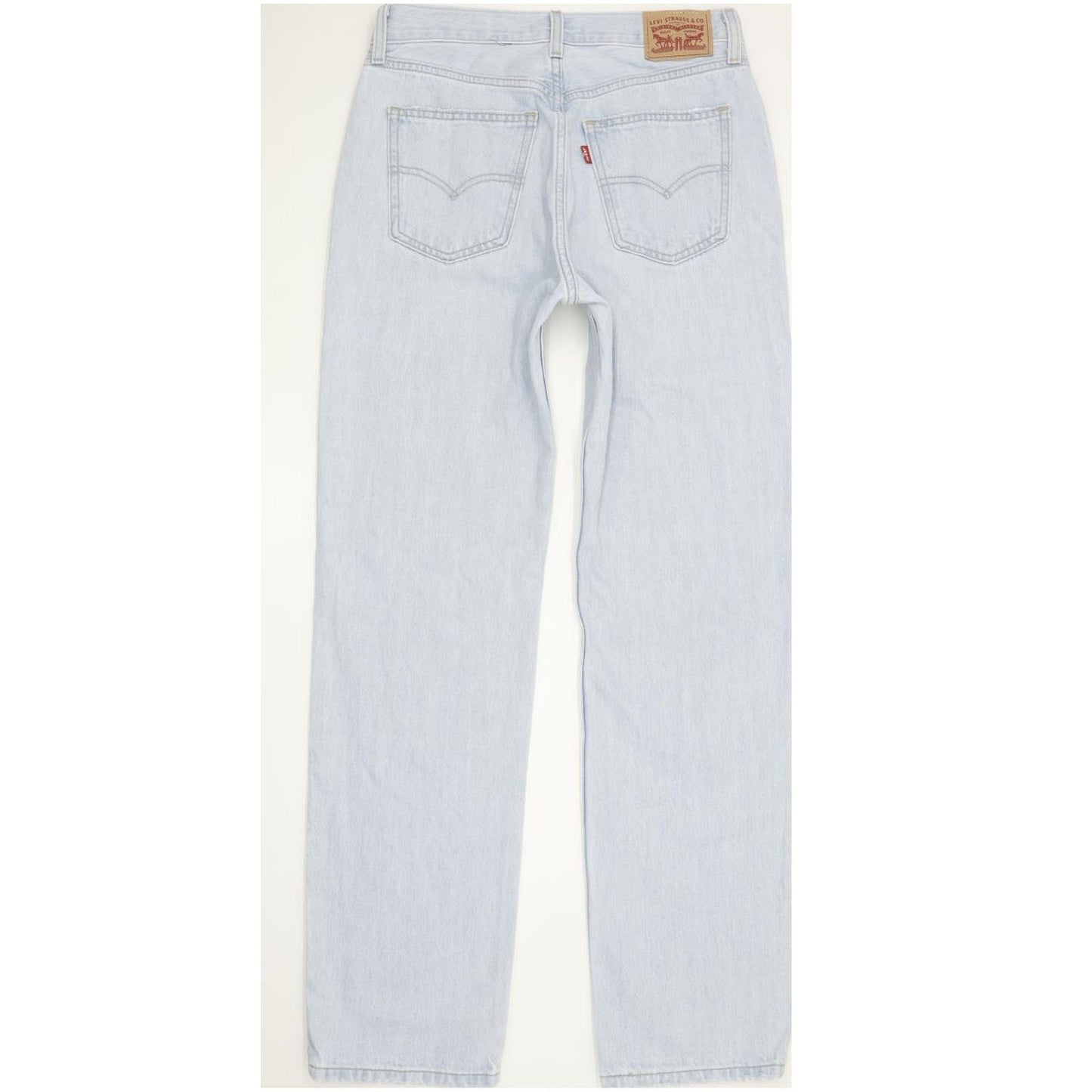 Levi's Low Pro Blue Straight Regular Jeans High Waisted W28 L31