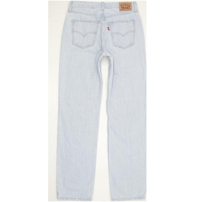 Levi's Low Pro Blue Straight Regular Jeans High Waisted W28 L31