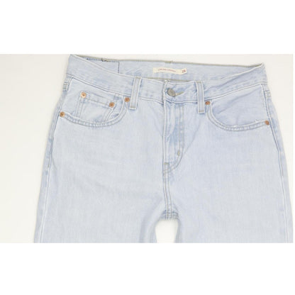 Levi's Low Pro Blue Straight Regular Jeans High Waisted W28 L31
