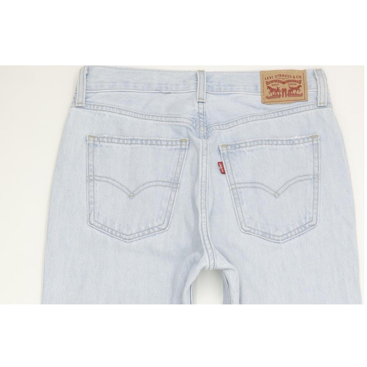 Levi's Low Pro Blue Straight Regular Jeans High Waisted W28 L31