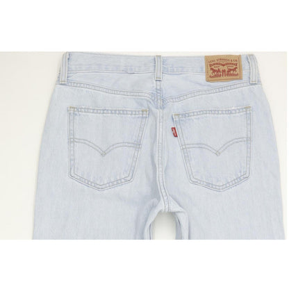 Levi's Low Pro Blue Straight Regular Jeans High Waisted W28 L31