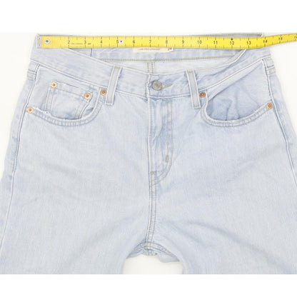 Levi's Low Pro Blue Straight Regular Jeans High Waisted W28 L31